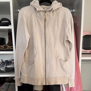 lululemon athletica Beige Zip-Up Hoodie 12